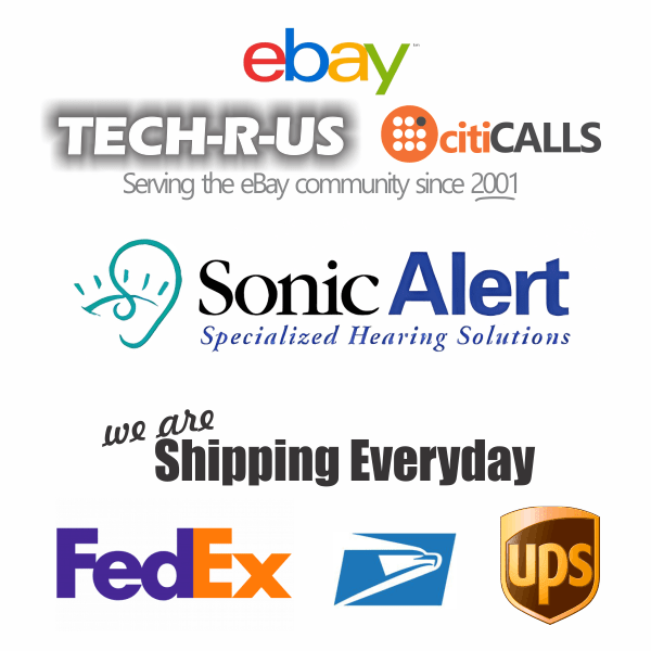Sonic Alert SA-SB1000SS Sonic Boom Alarm w/VIB
