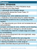 HOVERAir SP86H006 X1 PRO PROMAX Multi-functional Carry Bag Retail