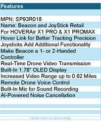 HOVERAir SP93R018 Accessory - Beacon and JoyStick Bundle Retail