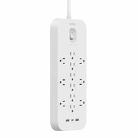 Belkin SRA007P12TT6 12-Outlet Surge Protector Power Strip w/ 12 AC Outlets