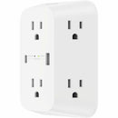 Belkin SRA008p6tt 6-Outlet Surge Protector Power Strip, Wall-Mountable