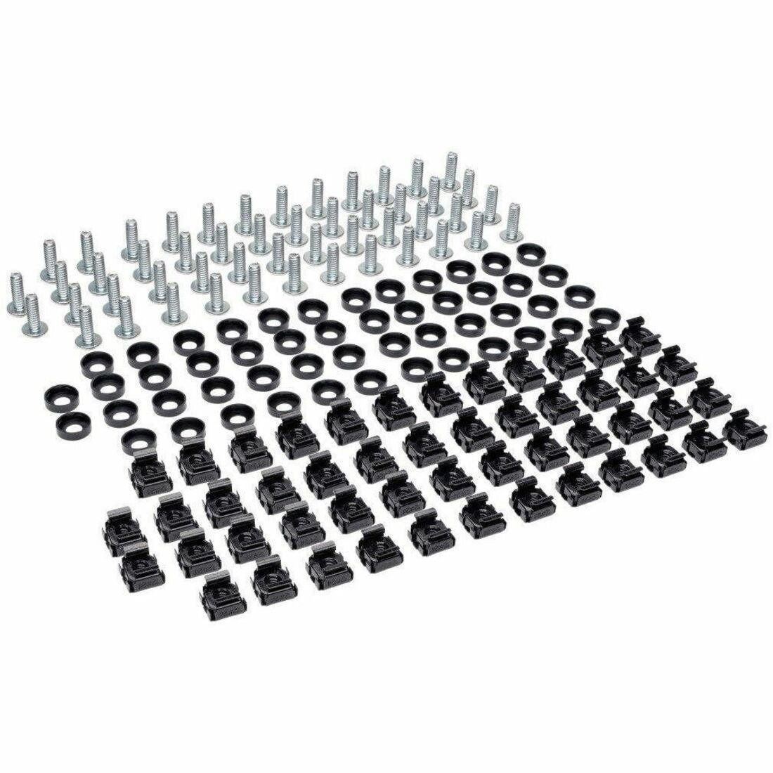 Eaton SRCAGENUTS1224 SmartRack Square Hole Hardware Kit with 50 pcs 12-24 screws