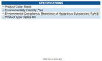 Eaton SRLJUNCTSPLICE Junction-Splice Kit for 90-Degree Ladder Runway Connections