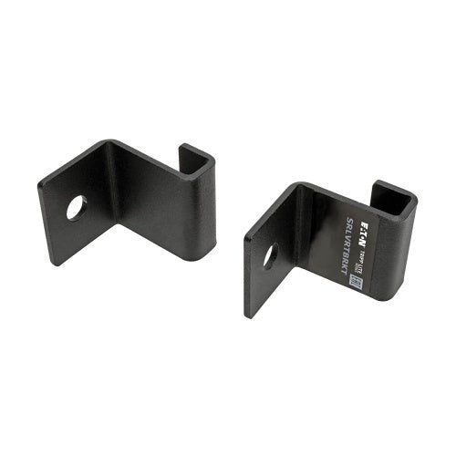 Eaton SRLVRTBRKT Cable Runway Vertical Wall Brackets, Straight, Black