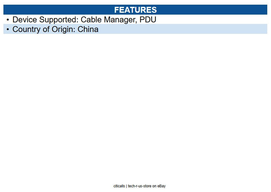 Eaton SRPDU4PHDBRKT SmartRack Vertical PDU Installation Brkt