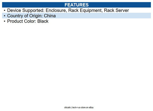 Eaton SRRAILDPTH1U SmartRack 1U Mounting Rail Deep Adapter Kit for Server Racks