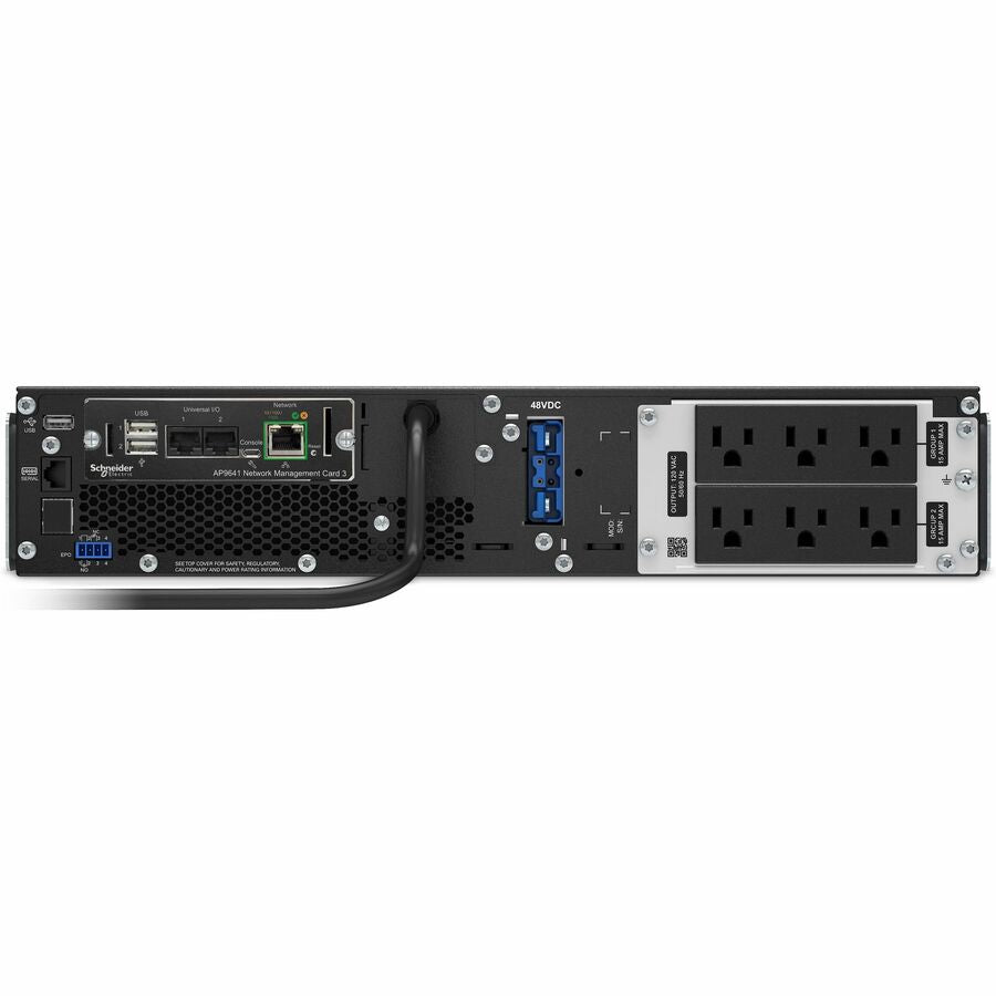 APC SRT1000RMXLA-NC Smart-UPS On-Line, 1000VA, Rackmount 2U, 120V, 6x 5-15R NEMA