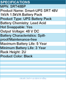 APC SRT48BP Smart-UPS SRT 48V 1kVA 1.5kVA Battery Pack - 48 V DC