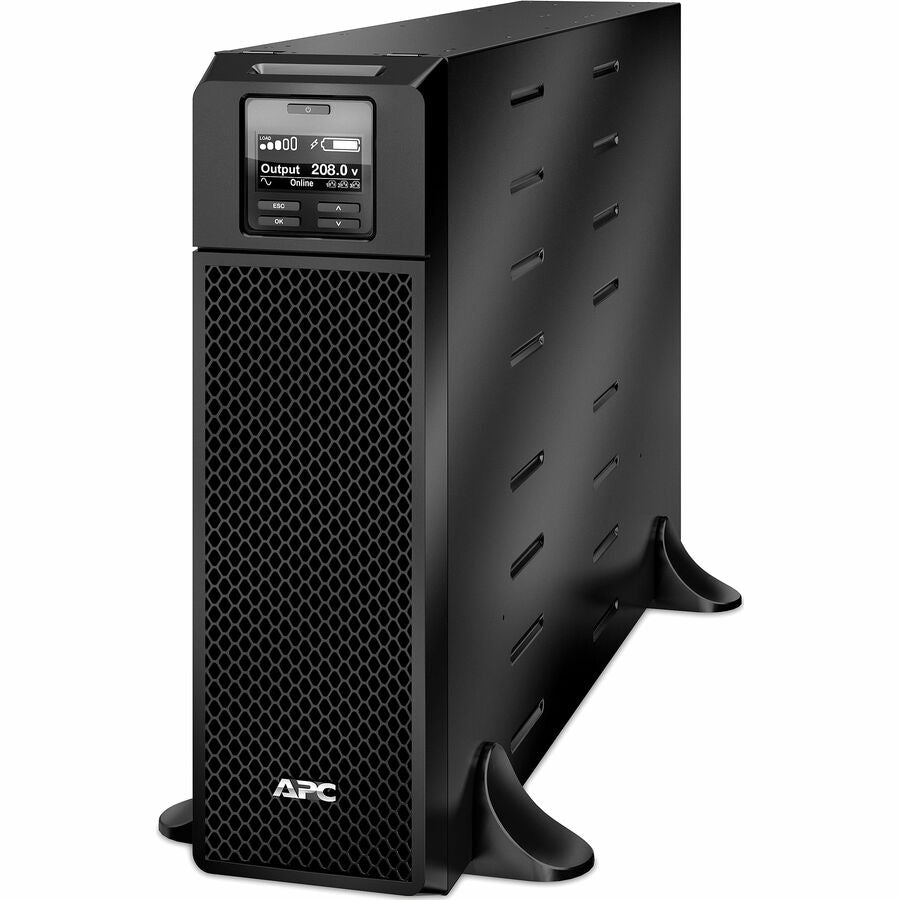 APC SRT5KXLT Smart-UPS On-Line, 5.4kVA, Tower, 208V - Rack-mountable - Black