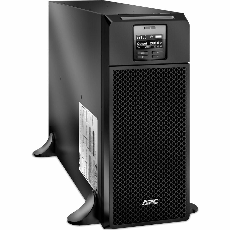 APC SRT6KXLT Smart-UPS On-Line, 6kVA/6kW, Tower, 208V, 2x L6-20R+3x L6-30R NEMA