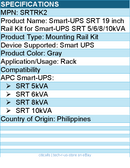 Apc SRTRK2 Smart-UPS SRT 19 inch Rail Kit for Smart-UPS SRT 5/6/8/10kVA