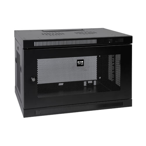 Eaton SRW9U SmartRack 9U Low-Profile Switch-Depth Wall-Mount Mini Rack Enclosure