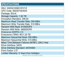 Solidigm SSDSC2KB019TZ1Z D3-S4520 1.92TB 2.5" SSD SATA/600 256-Bit Solid State D