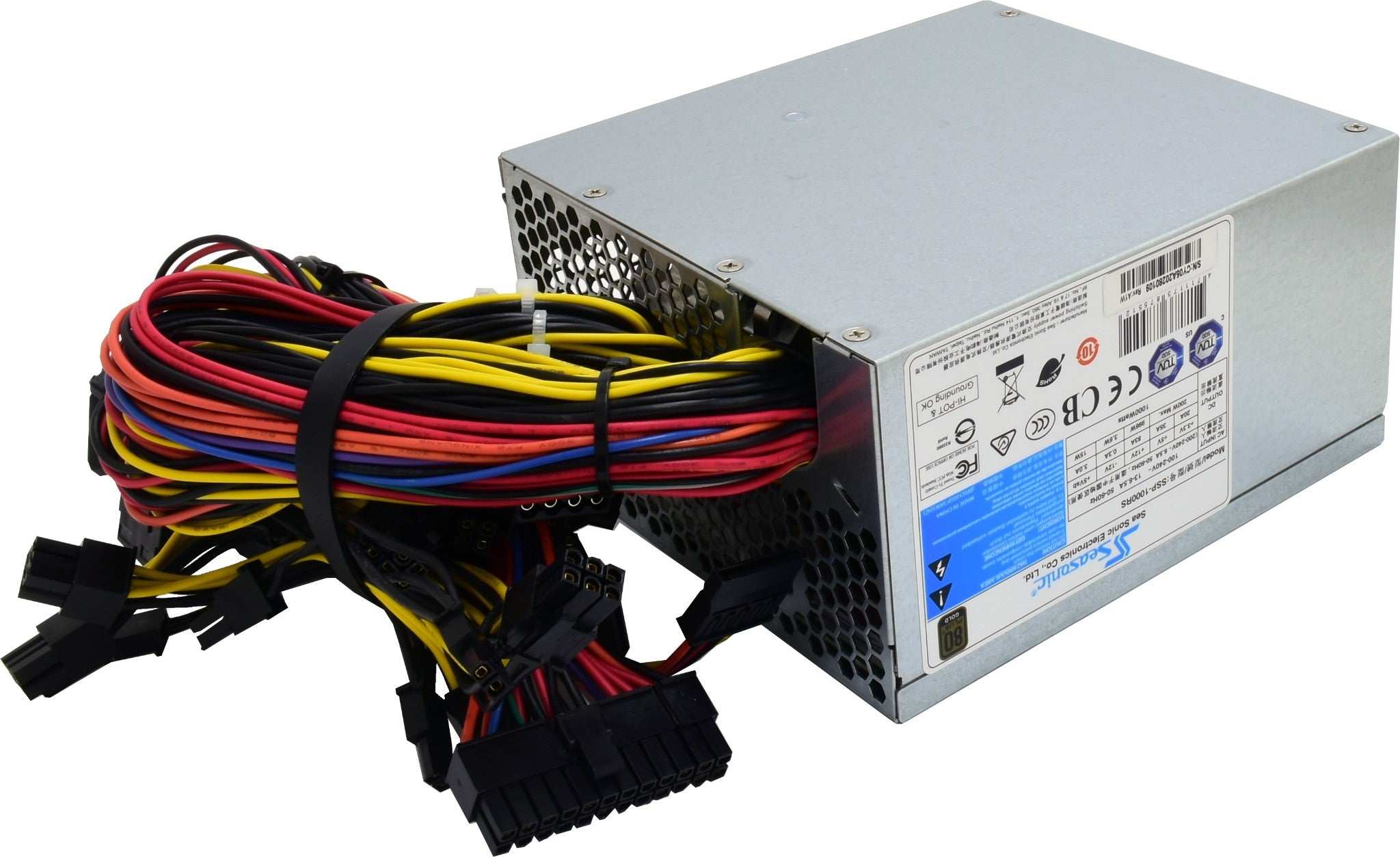 Seasonic SSP-650RS Power Supply - 650W 80+Gold ATX 12V APFC 50 60Hz 100-240VAC