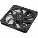 Silverstone SST-AS120B Air Slimmer 120 Cooling 4.72" Fan 4-pin PWM 63 CFM Black