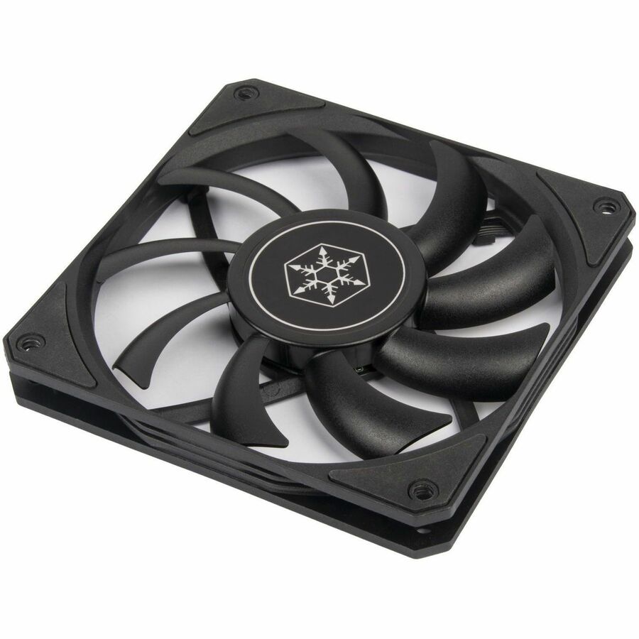 Silverstone SST-AS120B Air Slimmer 120 Cooling 4.72" Fan 4-pin PWM 63 CFM Black
