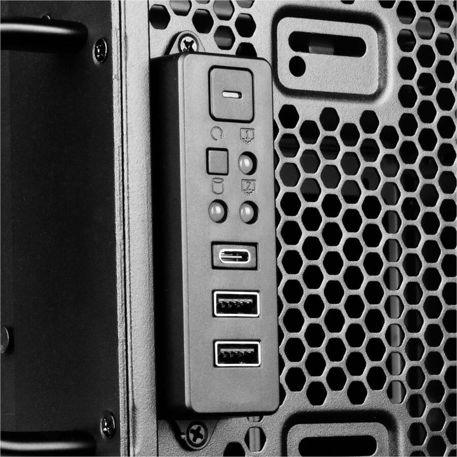 SilverStone SST-RM44 4U RackMount Server ATX Chassis Liquid Cooling Comp 4x 2.5"