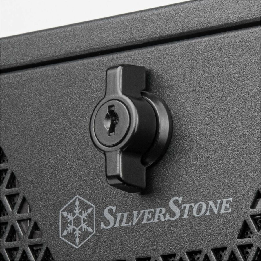 SilverStone SST-RM44 4U RackMount Server ATX Chassis Liquid Cooling Comp 4x 2.5"