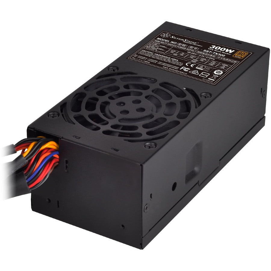 SilverStone SST-TX300 TFX ATX Power Supply 80+ Bronze PCIE 6Pin Active PFC Black