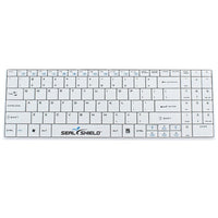 Seal Shield SSWKSV099 WASHABLE KEYBOARD SMALLFORM WHITE - USB Wired