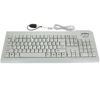 Seal Shield SSWKSV207L WATERPROOF TRUETYPE KEYBOARD IP68 WHITE - USB Wired