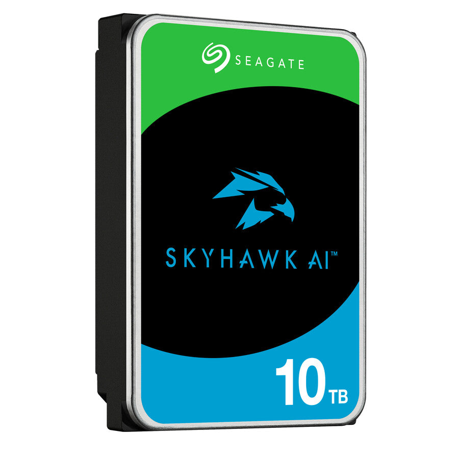 Seagate ST10000VE001 SkyHawk AI - Hard drive - 10 TB - SATA 6Gb/s - internal