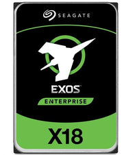 Seagate ST14000NM004J Exos X18 - Hard drive - 14 TB - SAS 12Gb/s - 7200 rpm