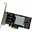 StarTech ST4000SPEXI 4-Port Gigabit Ethernet Network Card - PCI Express