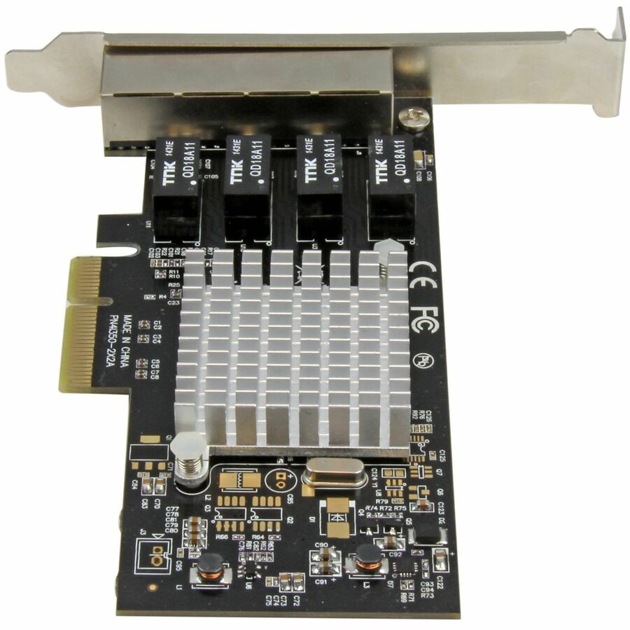 StarTech ST4000SPEXI 4-Port Gigabit Ethernet Network Card - PCI Express