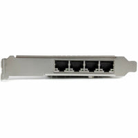StarTech ST4000SPEXI 4-Port Gigabit Ethernet Network Card - PCI Express