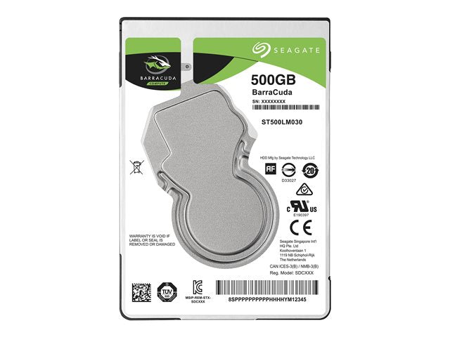 Seagate ST500LM034 Barracuda Pro - hard drive - 500 GB - SATA 6Gb/s