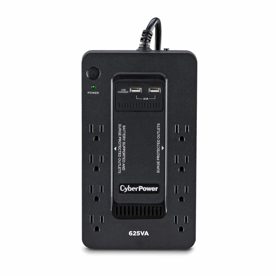 CyberPower ST625U Standby UPS Systems - 625VA/360W, 120 VAC, NEMA 5-15P