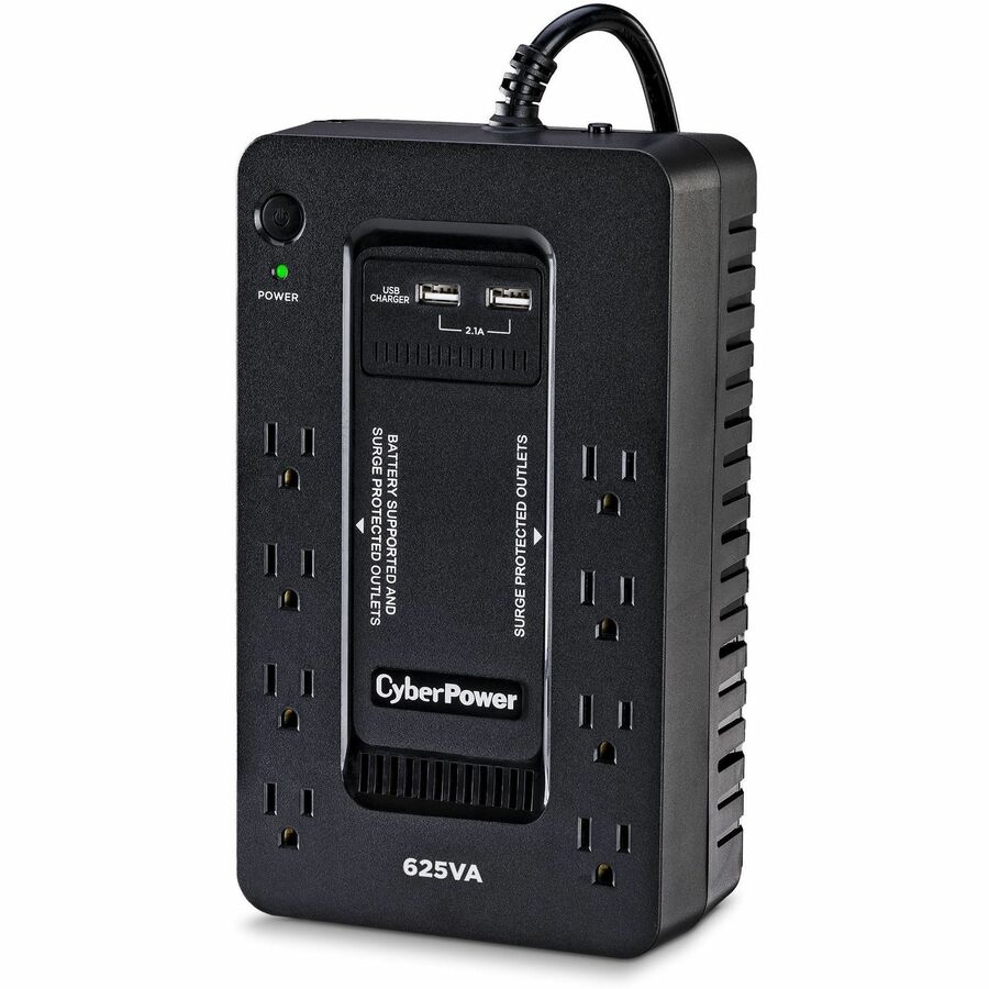 CyberPower ST625U Standby UPS Systems - 625VA/360W, 120 VAC, NEMA 5-15P