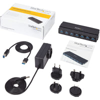 StarTech ST7300USB3B 7 Port SuperSpeed USB 3.0 Hub - 5Gbps - Desktop USB Hub