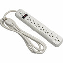 Eaton STRIKER Protect It! 7-Outlet Surge Protector 6 ft. Cord 1080 Joules - Gray