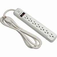 Eaton STRIKER Protect It! 7-Outlet Surge Protector 6 ft. Cord 1080 Joules - Gray
