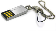 Super Talent STU16GPCS Pico Series C - USB flash drive - 16 GB - USB 2.0 -chrome