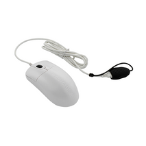 Seal Shield STWM042 WASHABLE MOUSE SCROLL WHEEL WHITE - USB Wired