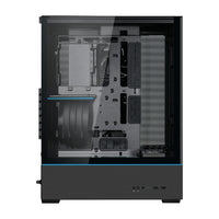 Lian-Li SUP01X PC case Tower Steel TG ATX M-ATX ITX ATX Black Retail