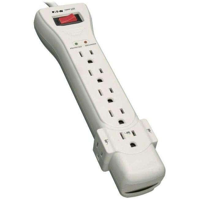 Eaton Tripp Lite series SUPER7 7-Outlet Surge Protector, 7 ft. Cord