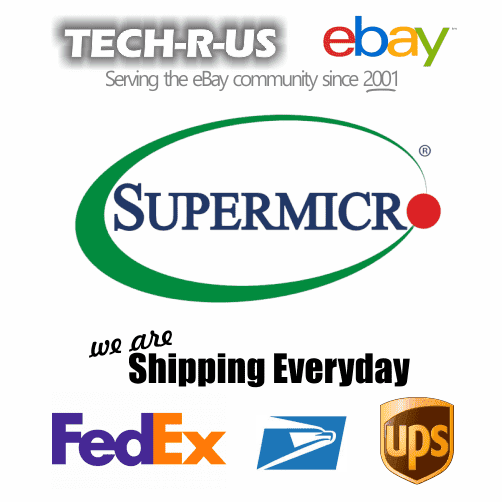 Supermicro CSE-732D4-668B Mid-Tower 2x5.25"External 4x3.5" Internal Black Cas