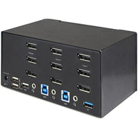 StarTech SV231TDPU34K Monitor DisplayPort KVM Switch - 4K 60Hz UHD HDR