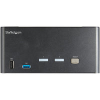 StarTech SV231TDPU34K Monitor DisplayPort KVM Switch - 4K 60Hz UHD HDR