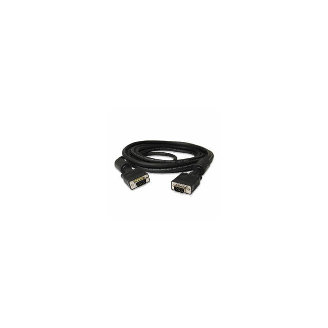 iMicro SVGA-100-MM VGA cable -HD-15 (VGA) (M) to HD-15 (VGA) (M) - 100 ft -Black