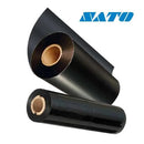 Sato SW05-B-110130 Wax Resin Ribbon Out 4.33" x 426ft. .5" id - 24 Rolls/Case