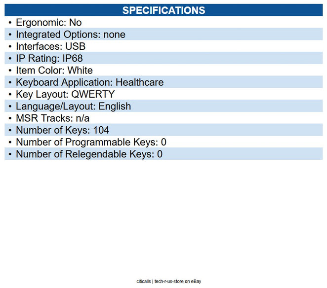 Seal Shield SWK104 Seal Silk Pro Keyboard Cable Connectivity - USB Interface