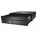 APG Cash Drawer T554B-BL1616-C Series 100 black cash drawer, painted front