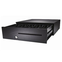 APG Cash Drawer T554B-BL1616-C Series 100 black cash drawer, painted front