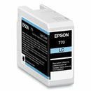 Epson T770520 UltraChrome Pro10 770 Original Inkjet Ink Cartridge - Light Cyan