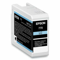 Epson T770520 UltraChrome Pro10 770 Original Inkjet Ink Cartridge - Light Cyan